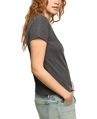 Lucky Brand Women's Short-Sleeve Classic Fit Crew Neck T-Shirt