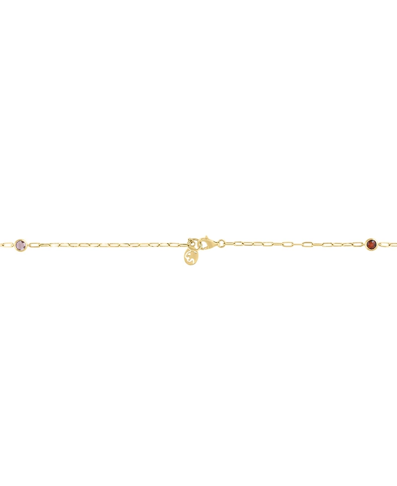 Effy Collection Multi-Gemstone (2-5/8 ct. t.w.) Necklace in 14k Yellow Gold