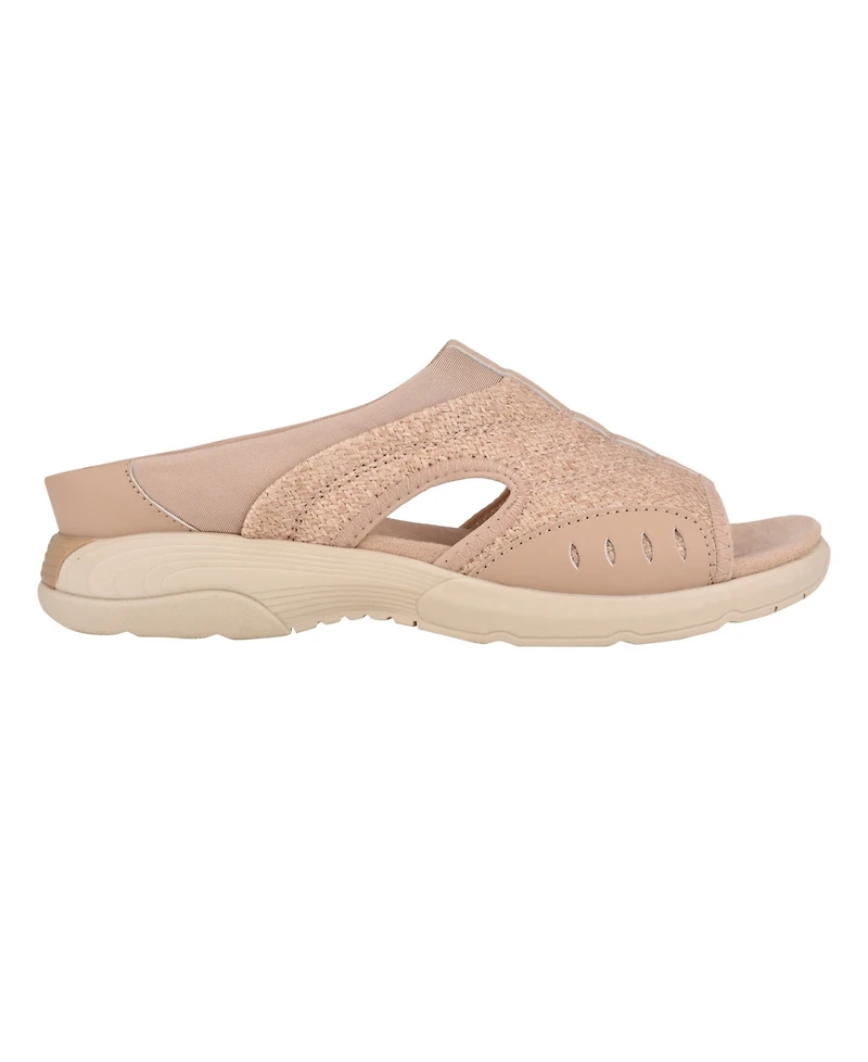 Easy Spirit Women's Traciee Slip-On Flat Sandals
