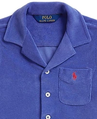 Polo Ralph Lauren Girls' 2T-6X Terry Shirt & Short, 2-Piece Set
