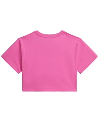 Polo Ralph Lauren Girls' 2T-6X Floral-Print Logo Cotton Boxy T-Shirt