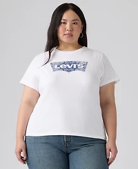 Levi's Trendy Plus Perfect Logo Cotton T-Shirt