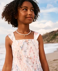 abercrombie kids Girls' Pintuck Sleeveless Maxi Dress