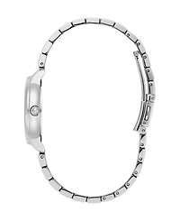 Olivia Burton Women's Westbourne Silver Tone Stainless Steel Bracelet Watch, 30mm