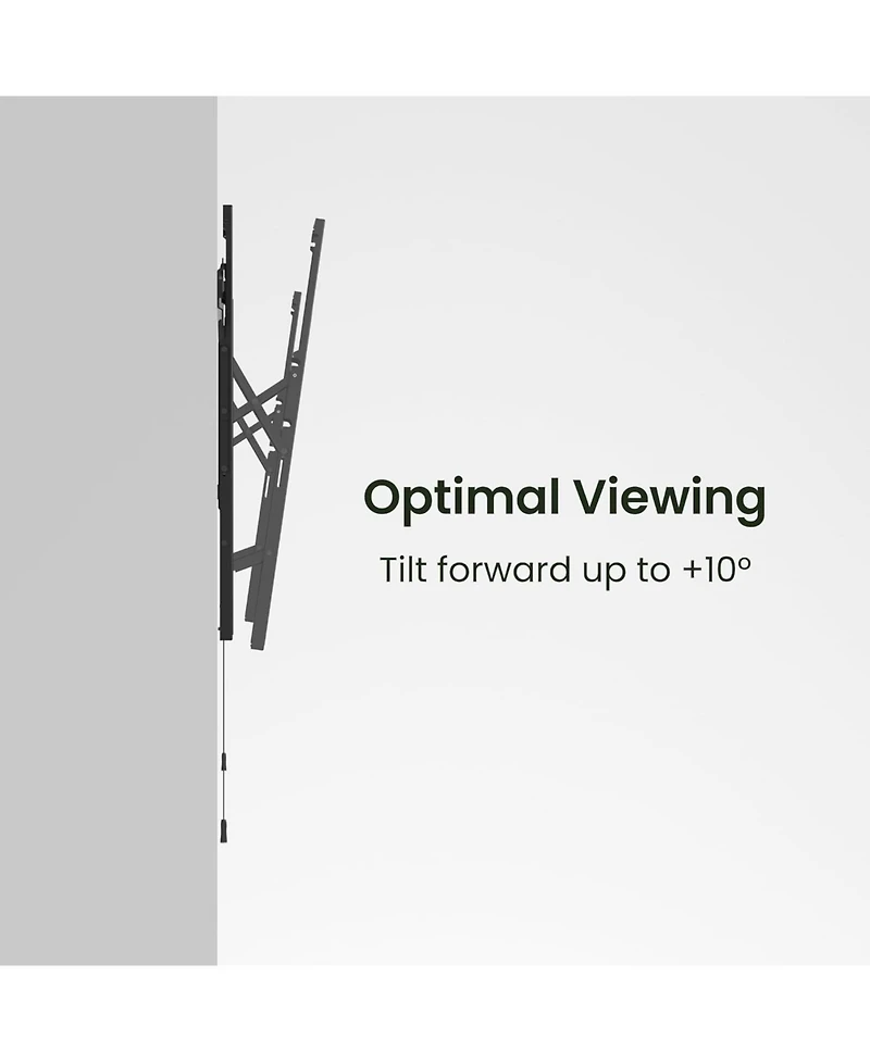 Kanto PT405 Solid Steel Ultra Slim Tilting Tv Mount