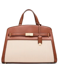 Anne Klein Small Zipper Satchel Bag