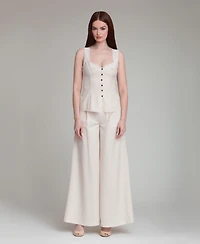 Avec Les Filles Women's V-Neck Top