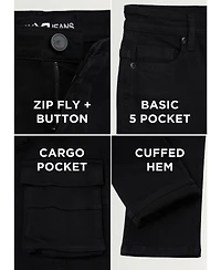 Xray Big Boys Flex Slim Fit Cargo Pants 8-18