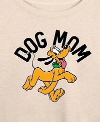 Hybrid Apparel Plus Disney Dog Mom Pluto French Terry Long-Sleeve T-Shirt