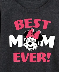 Hybrid Apparel Plus Disney Best Mom French Terry Long-Sleeve T-Shirt