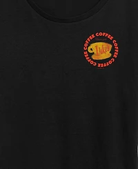 Hybrid Apparel Plus Gilmore Girls Lukes Coffee Circle Short-Sleeve Graphic T-Shirt