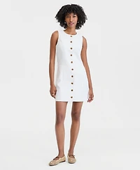On 34th Women's Solid Crepe Mini Shift Dress, Macy's Exclusive