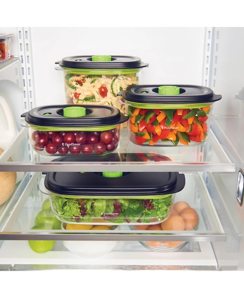 FoodSaver Preserve & Marinate, 3 Cup, 5 Cup & 8 Cup Containers