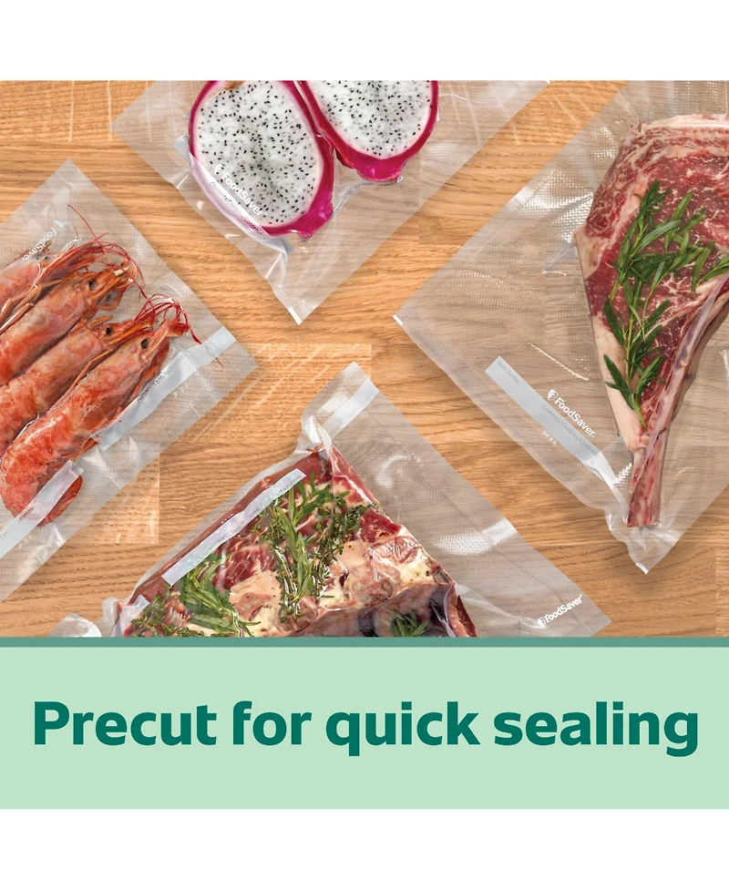 FoodSaver Heavy-Duty Gallon Vacuum Sealing Bags, 28-Count, Pack of 2