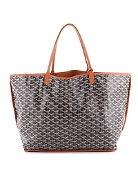 Pre-Owned Goyard Gm Anjou Reversible Tote Coated Canvas