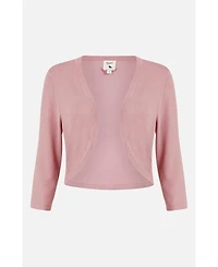 Yumi Women's Knitted Curve Bolero