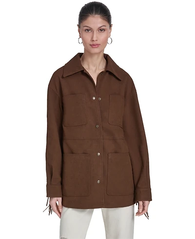 Levi's Women's Laydown Collar Coat