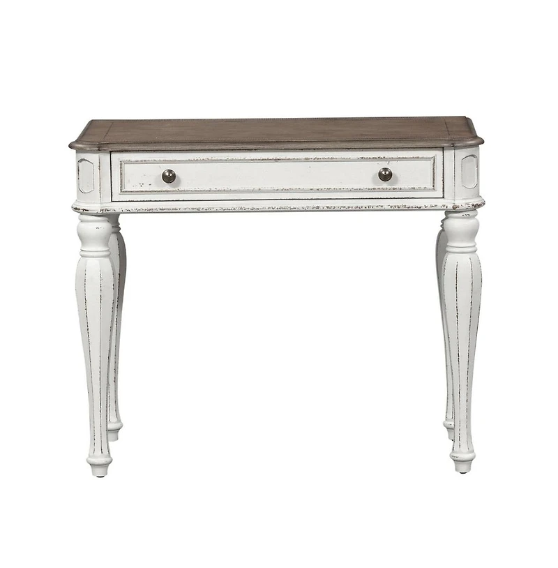 Liberty Furniture Magnolia Manor Accent Vanity Desk/Night Stand in Antique