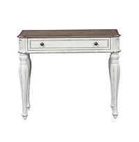 Liberty Furniture Magnolia Manor Accent Vanity Desk/Night Stand in Antique