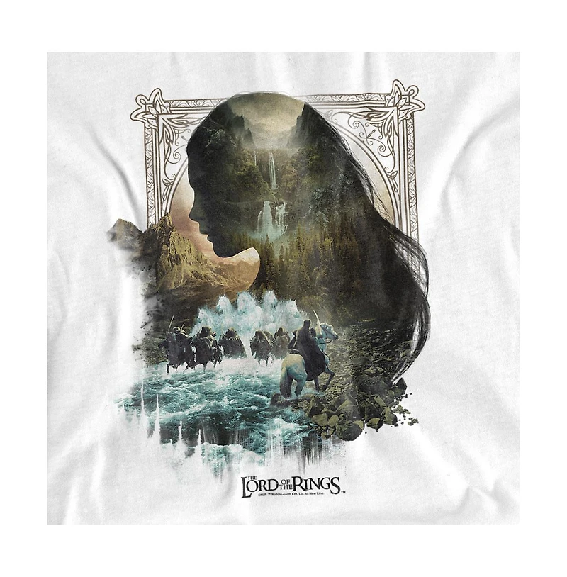 Lord Of The Rings Men's Epic Journey Arwen River T-Shirt