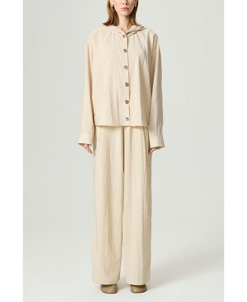 Nocturne Women's Drawstring-Waist Relaxed Pants