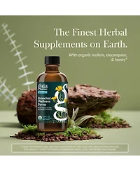 Gaia Herbs Bronchial Wellness Syrup - Immune Support Supplement to Help Maintain Lung Health and Help Provide Comfort for Occasional Sore Throat