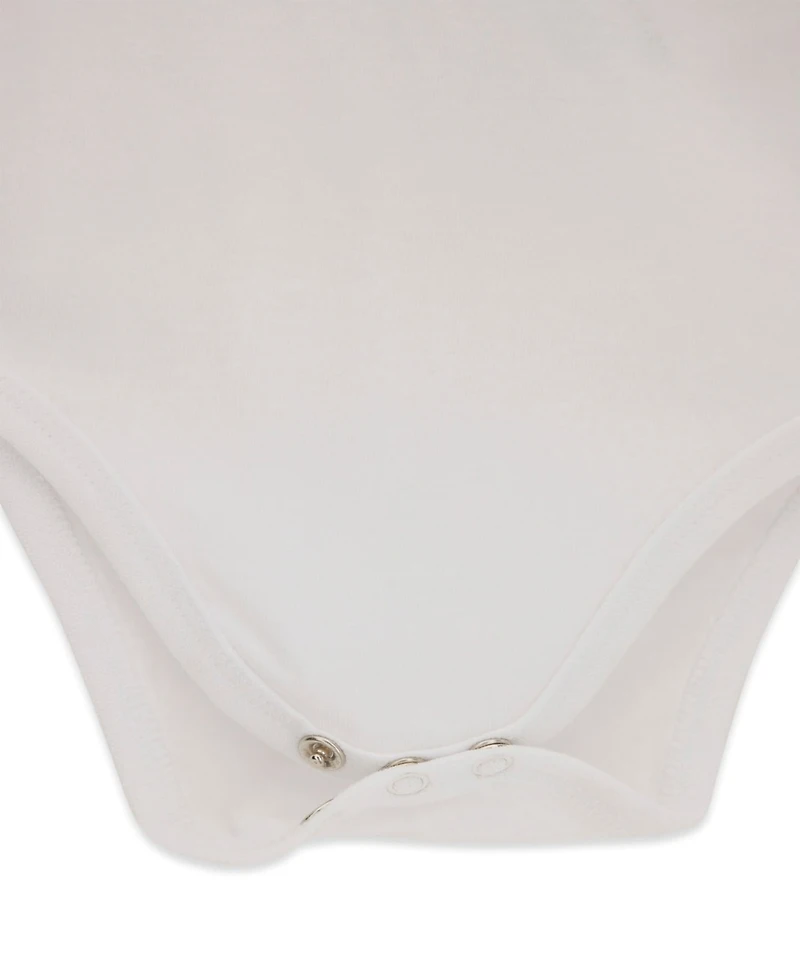 Guess Baby Boys' Short-Sleeve Bodysuit, Shortall, and Bucket Hat, 3-Piece Set