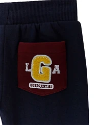Guess Baby Boys' Long-Sleeve Zip-Up Sweatshirt and Sweatpant, 2-Piece Set