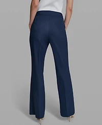 Karl Lagerfeld Paris Women's Wide-Leg Mid-Rise Sailor Pants