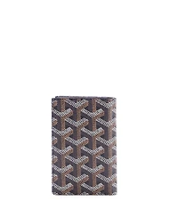 Pre-Owned Goyard Medium Vertical Bifold Wallet Coated Canvas