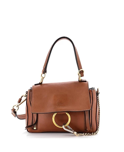 Pre-Owned Chloe Small Faye Day Bag Leather