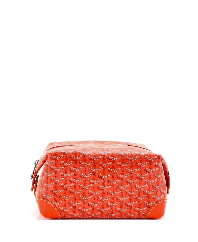 Pre-Owned Goyard 25 Boeing Trousse de Toilette Pouch Coated Canvas