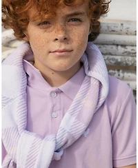 Hope & Henry Boys Organic Long Sleeve V-Neck Intarsia Sweater