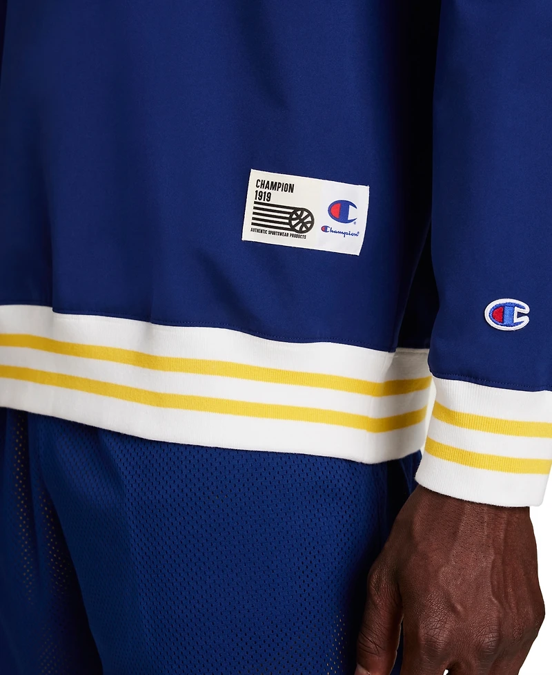 Champion Men's Script V-Neck Pull-On Sweatshirt