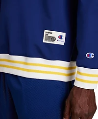 Champion Men's Script V-Neck Pull-On Sweatshirt