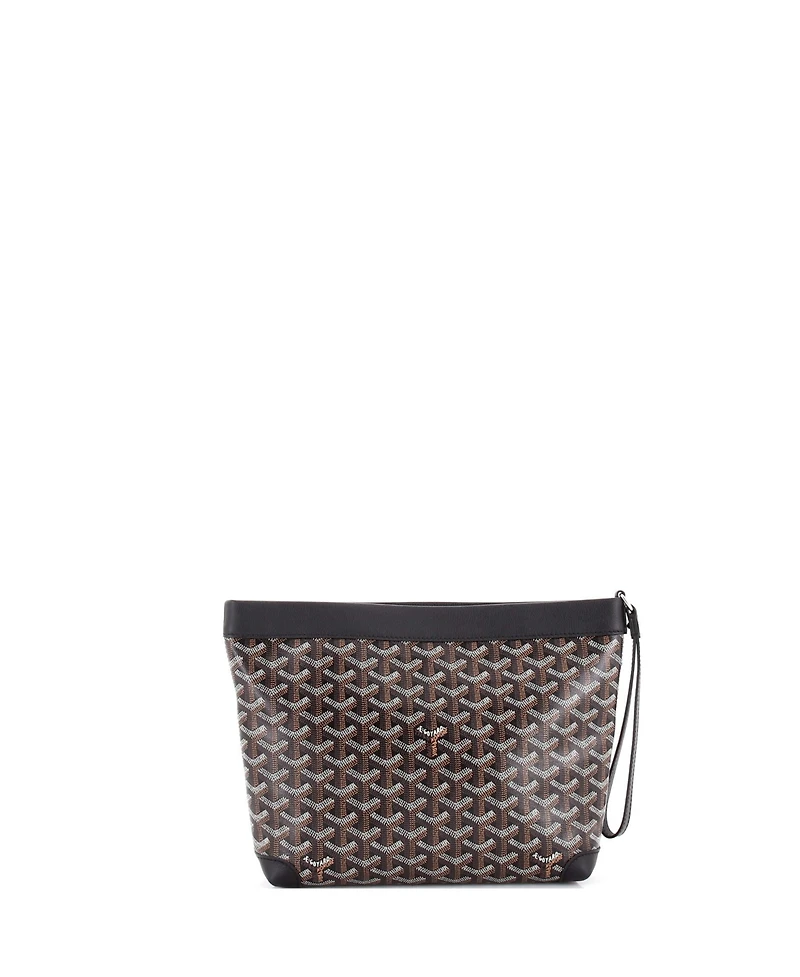 Pre-Owned Goyard Goyardine Conti Pouch Coated Canvas