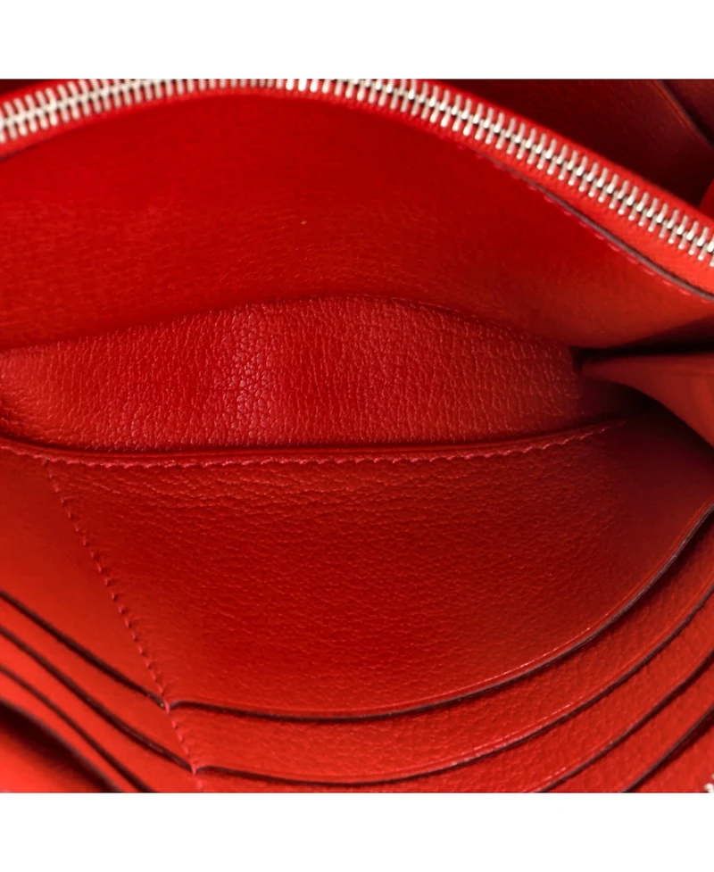 Pre-Owned Hermes Long Azap Zip Around Wallet Chevre Mysore