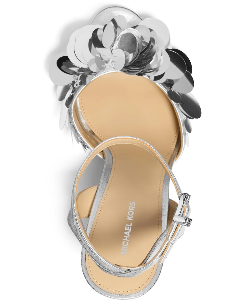 Michael Kors Women's Loretta Buckle Dress Sandals