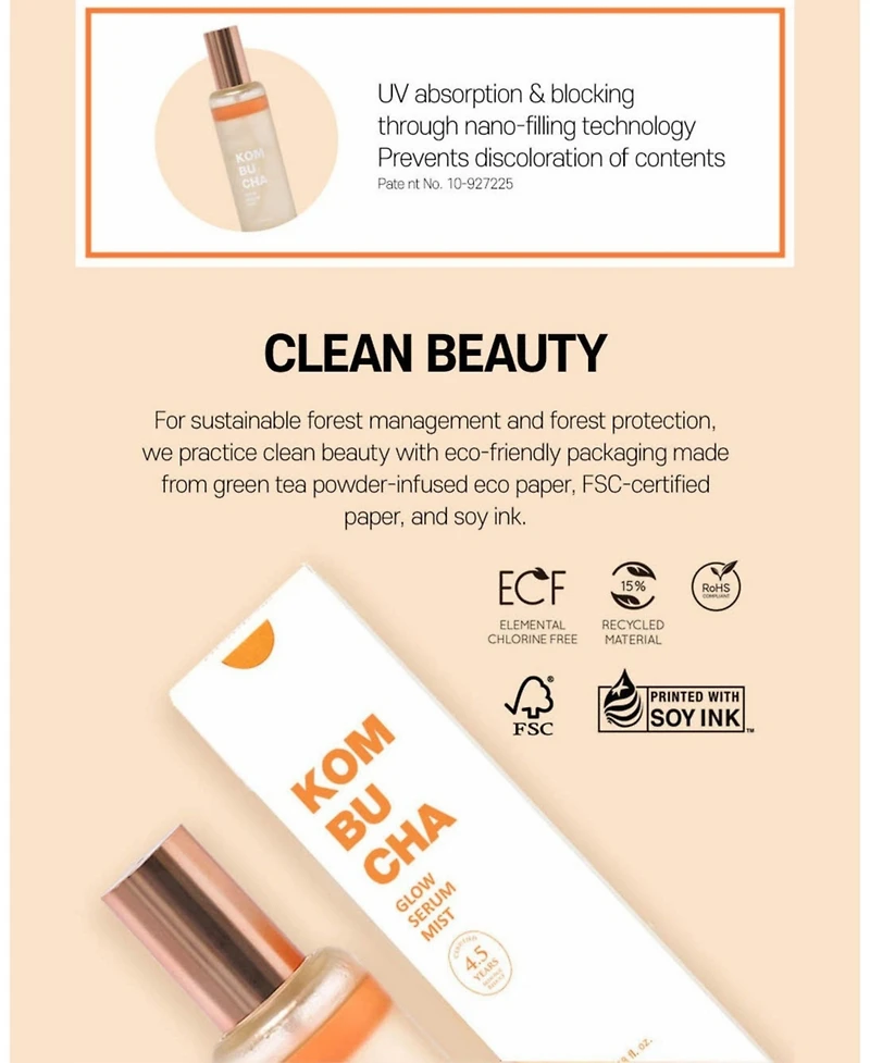 Siia Cosmetics 2-Pc. Kombucha Glow Mist Duo
