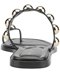 Marc Fisher Women's Zaby Ornamented Toe Ring Flat Sandals