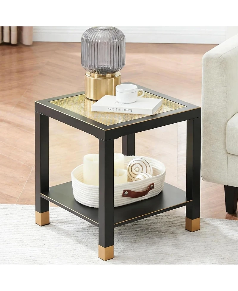 Rainsken Square Side Table
