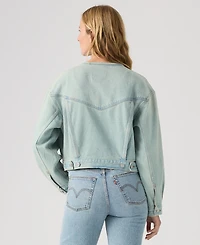 Levi's Women's 90's Collarless Shrunken Trucker Jacket