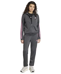 adidas Women's Tricot 3-Stripes Track Jacket