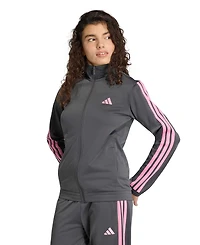 adidas Women's Tricot 3-Stripes Track Jacket