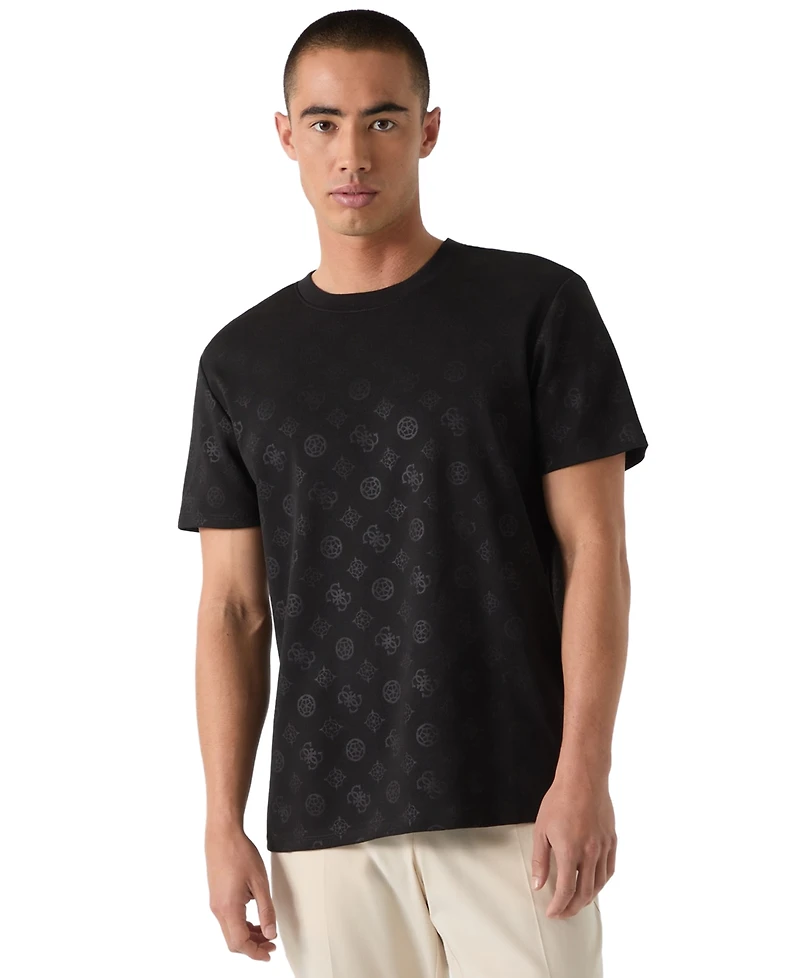 Guess Men's Nico Embossed Knit T-Shirt