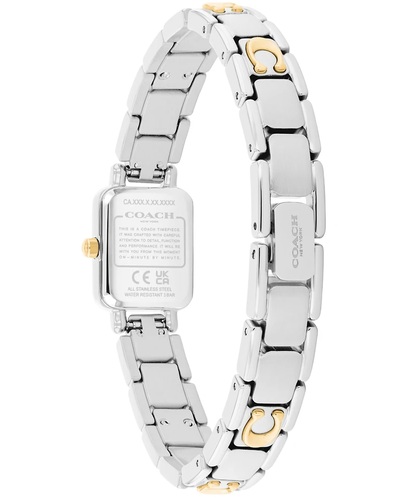 Coach Women's Mara Two Tone Stainless Steel Bracelet Watch, 15.5mm