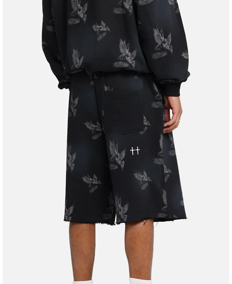 Saint Morta Men's Doves Baggy Sweat Shorts