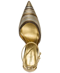 Donna Karan New York Women's Patricia Ankle Strap Pumps