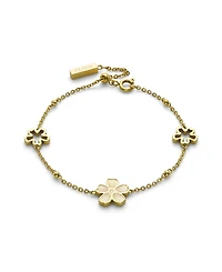 Olivia Burton Women's Forget Me Not Gold Tone Stainless Steel Bracelet