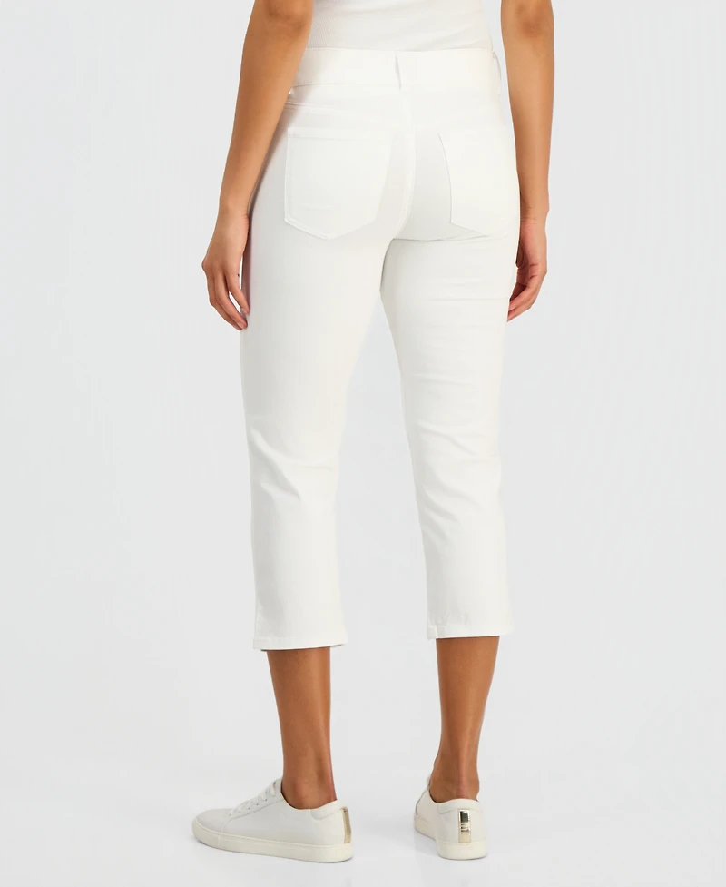 Style & Co Women's High-Rise Shaping Capri Jeans, Macy's Exclusive